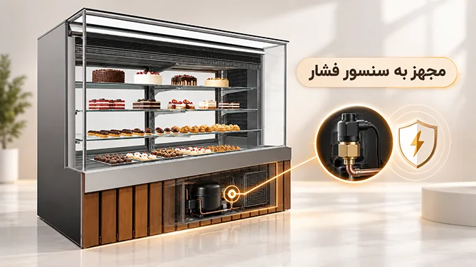 سنسور فشار سیستم برودتی یخچال کوهسار