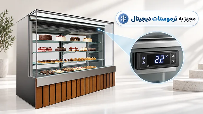 ترموستات دیجیتال یخچال قنادی کوهسار