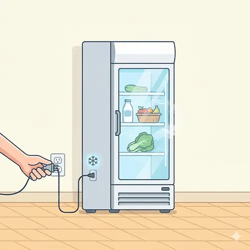 is plug-in refrigrators good for my shop?