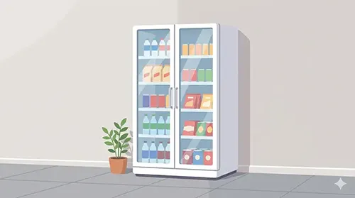 Commercial Vertical Refrigerator