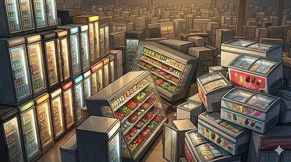supermarket refrigrator